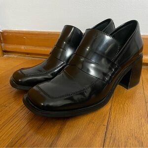 Jeffrey Campbell Black Loafers